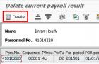 Обзор процесса сторнирования в SAP Payroll